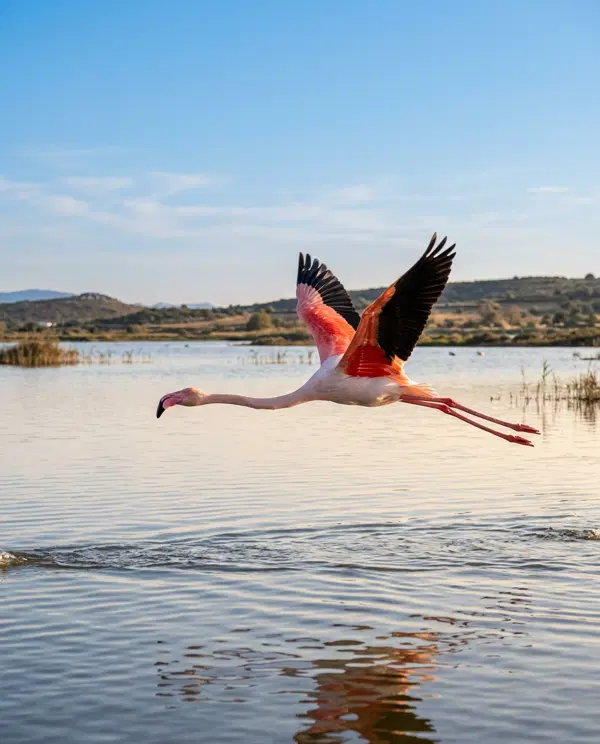 Brisa the flamingo